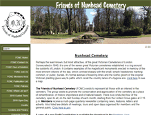Tablet Screenshot of fonc.org.uk